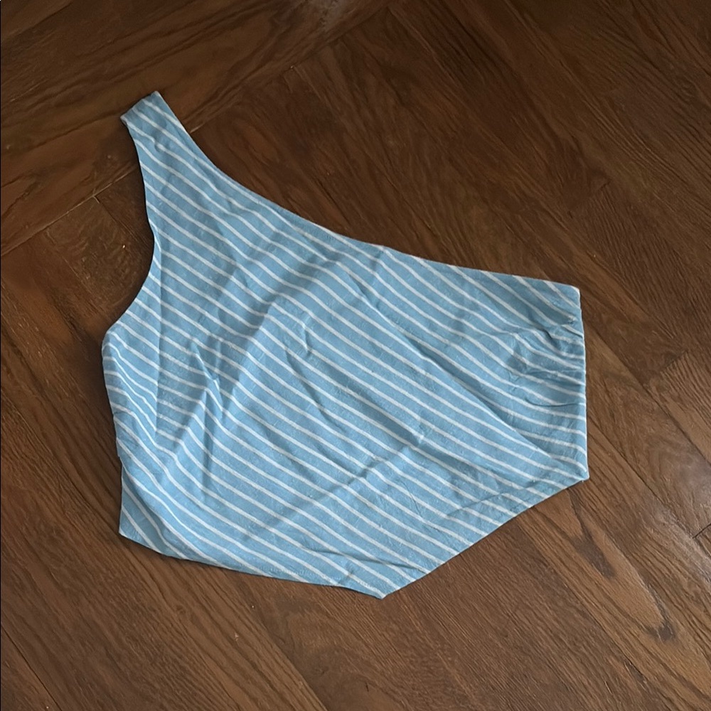 L*Space June Top in Baby Blue